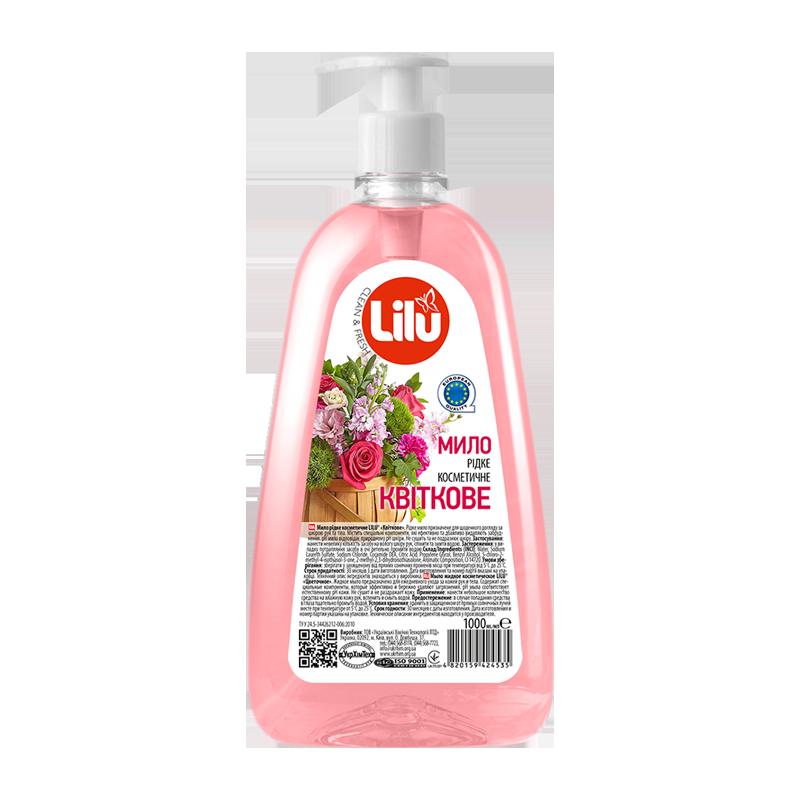 Мило рідке косметичне LILU® «Квіткове»